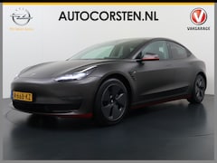 Tesla Model 3 - Long Range AWD 75kWh Facelift mat-Antraciete-Wrap Warmtepomp Trekhaak SOH 88% Wrap AutoPil