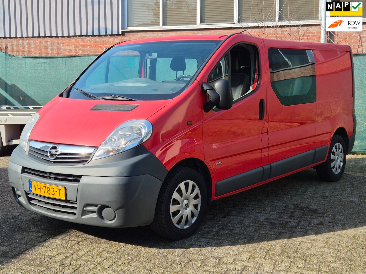 Opel Vivaro - 2.0 CDTI L2H1 DC EcoFLEX dubbel Dubbel cabine - AutoWereld.nl
