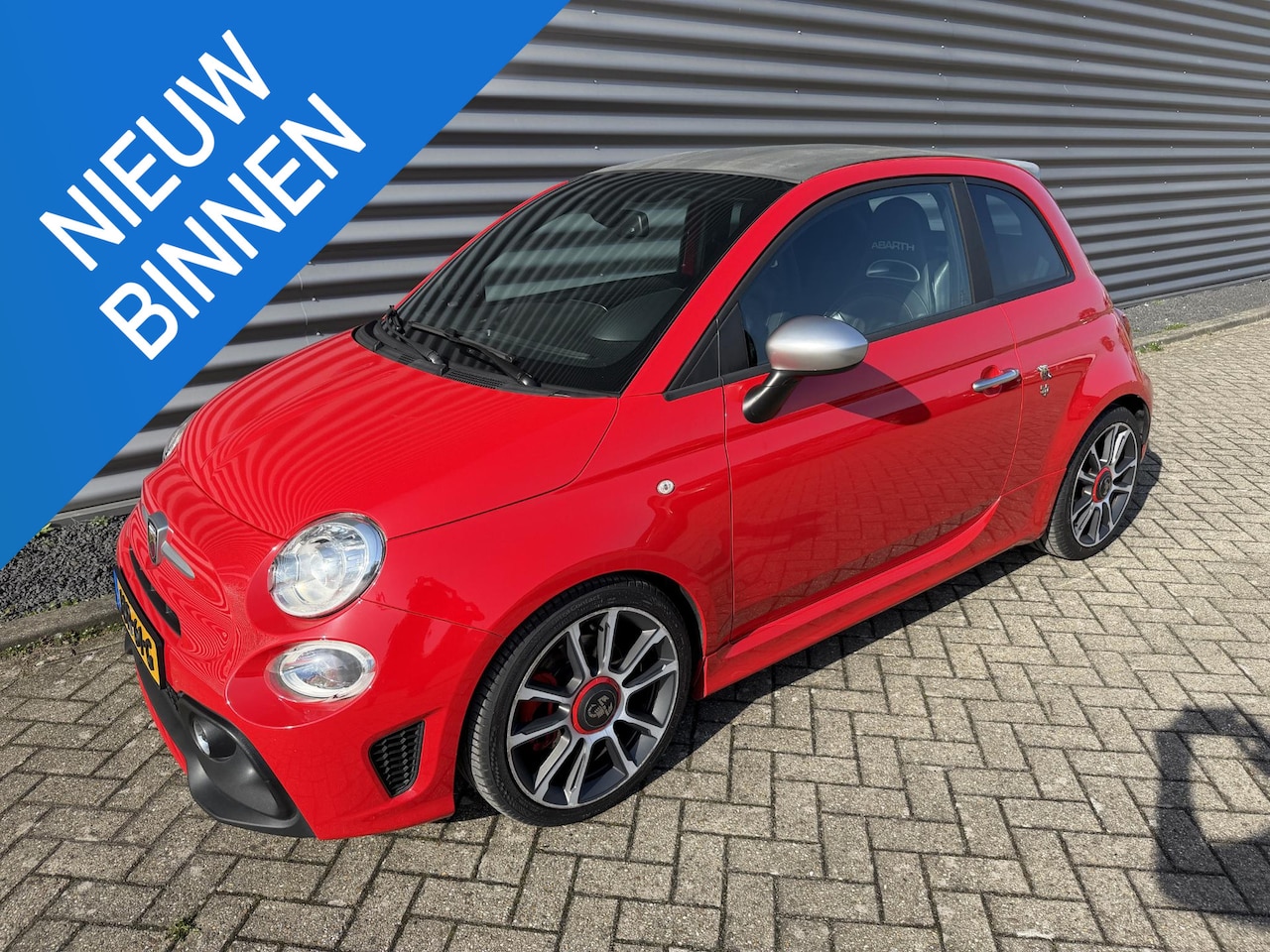 Fiat 500 C - 1.4 T-Jet Abarth Automaat Cabriolet 165 PK - AutoWereld.nl
