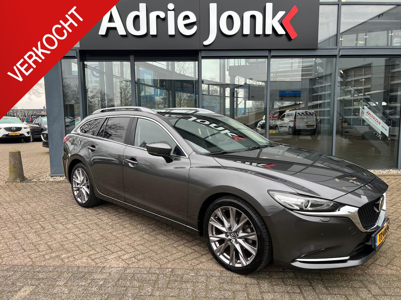 Mazda 6 Sportbreak - 2.0 SkyActiv-G 165 Business Comfort AUTOMAAT | TREKHAAK | 19" VELGEN | LEDER | Bose AUDIO - AutoWereld.nl