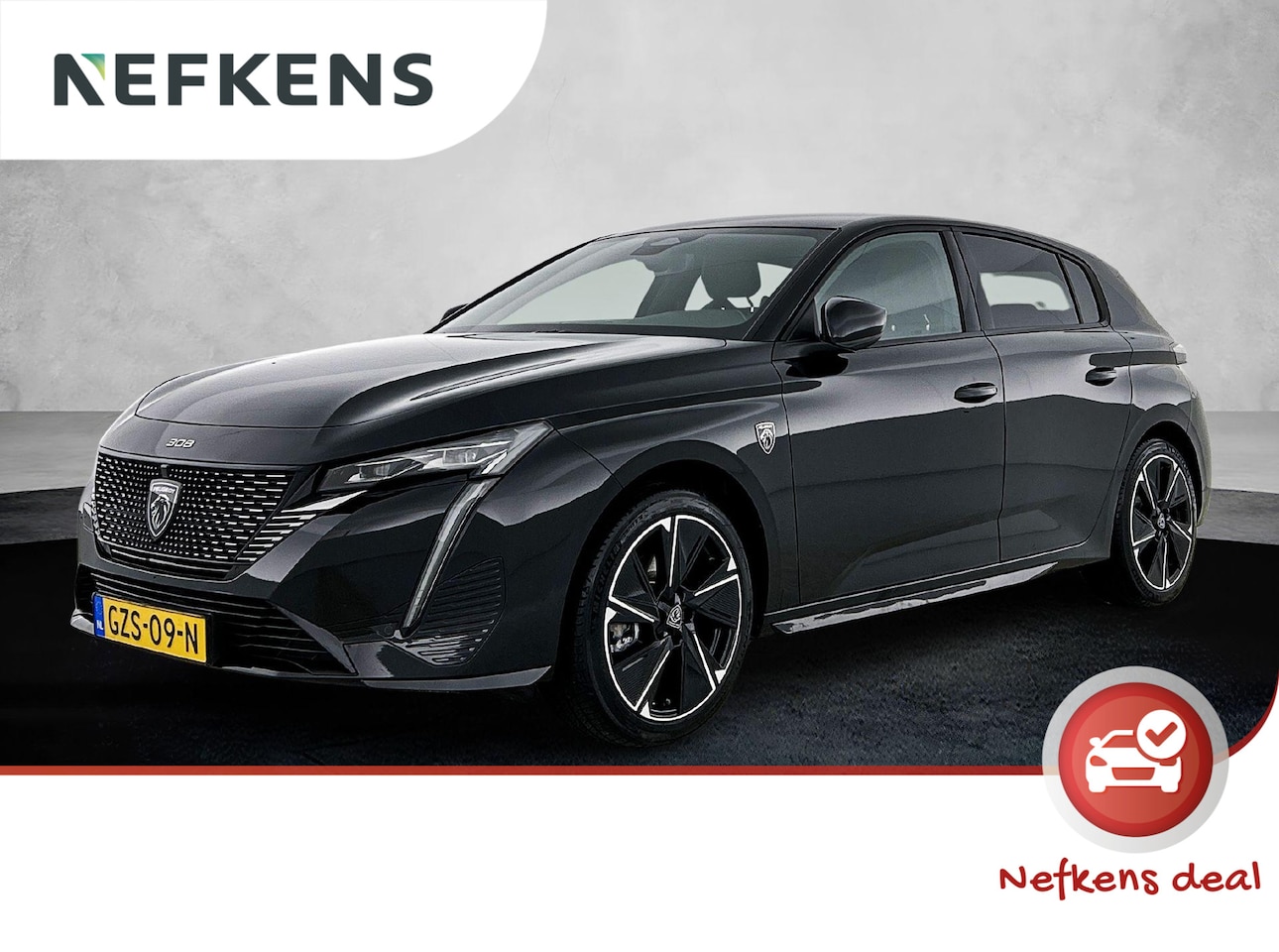 Peugeot E-308 - GT EV 54 kWh 156pk Automaat | Navigatie | Adaptieve Cruise Control | Full-LED | 18"LMV | C - AutoWereld.nl