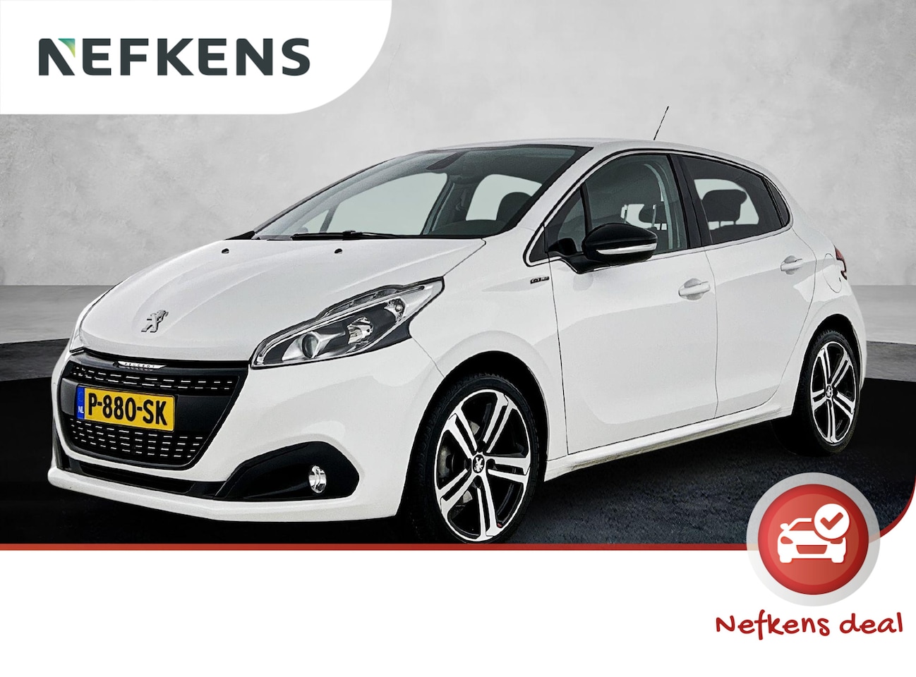 Peugeot 208 - 1.2 GT-Line 110pk Automaat | Navigatie | Climate Control | Cruise Control | Camera | 17"LM - AutoWereld.nl