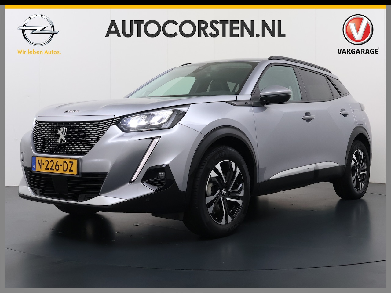 Peugeot e-2008 - EV Allure Première 50kWh SOH 89% Navi* 360°Camera Ecc Apple Carplay Android Auto Cruise Co - AutoWereld.nl