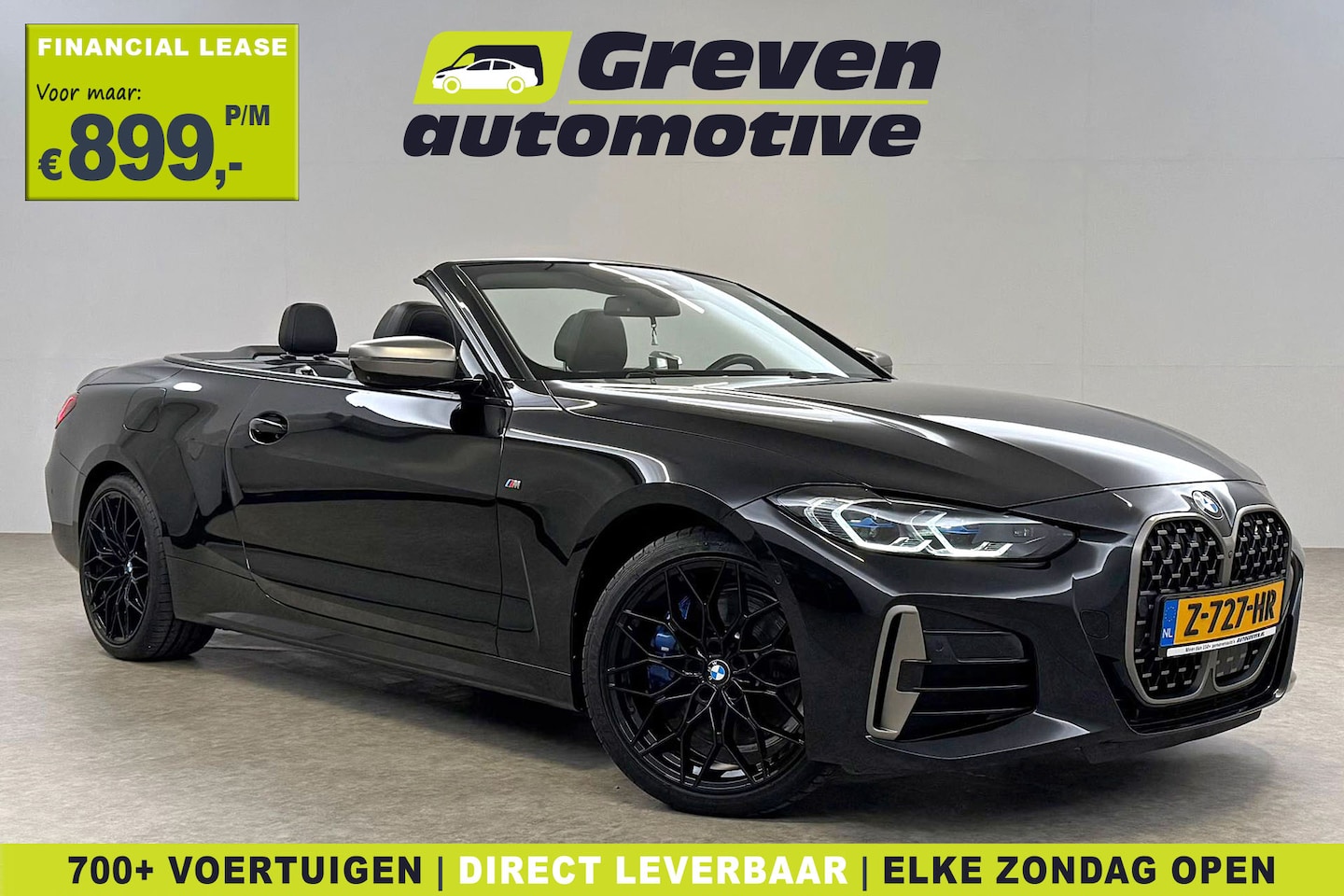 BMW 4-serie Cabrio - M440i xDrive 374PK M-pakket High Executive | Cabrio | BMW Laser | Memory | Curved Display - AutoWereld.nl