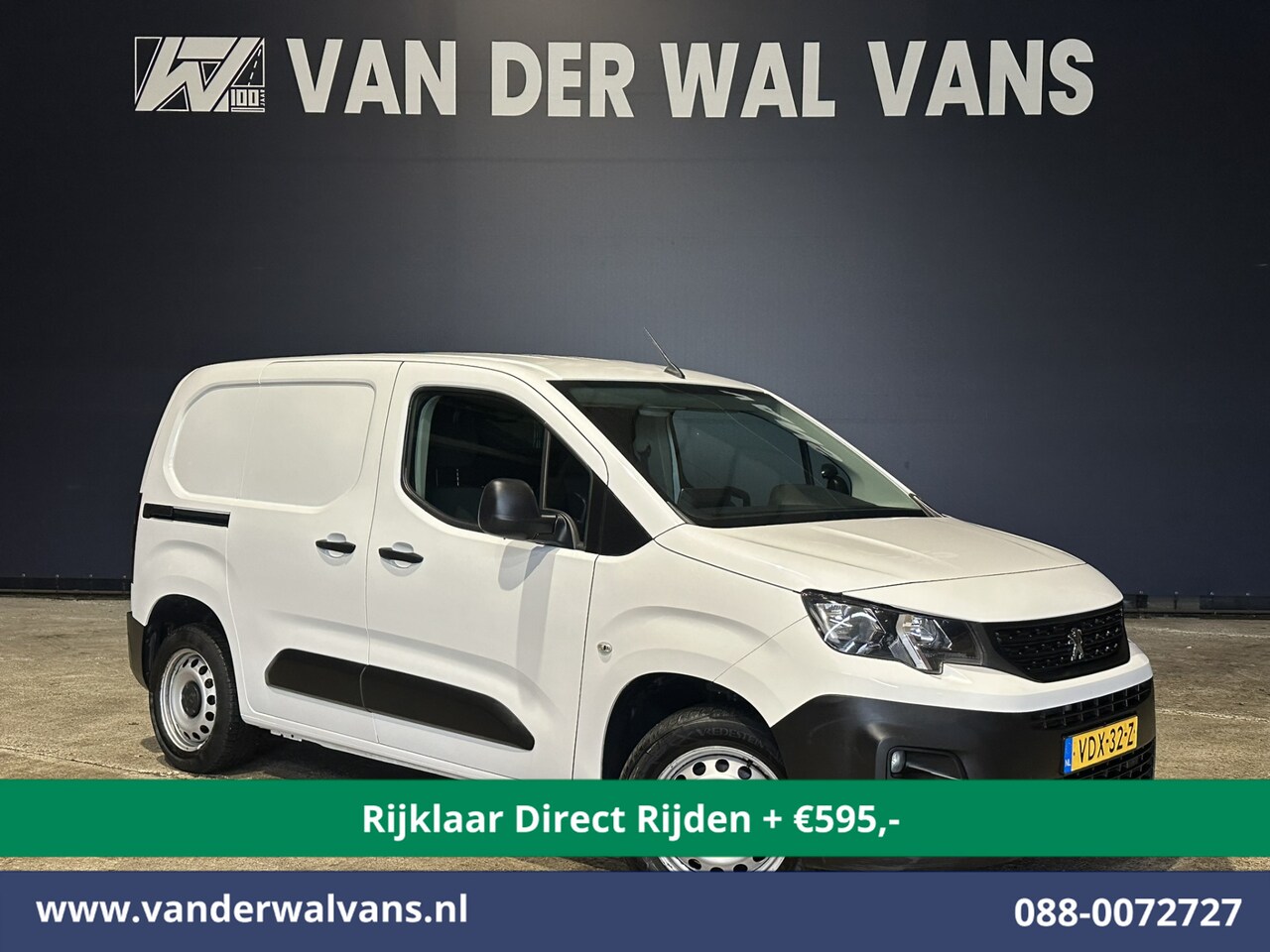 Peugeot Partner - 1.5 BlueHDI 102pk L1H1 inrichting Euro6 *Rijklaar Direct Rijden* Airco | Camera | Navigati - AutoWereld.nl