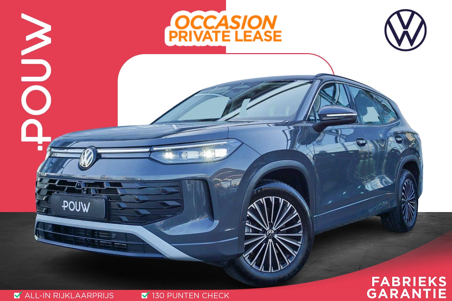 Volkswagen Tayron - 1.5 eTSI 150pk DSG Life Edition 7p. | Trekhaak | 360 Camera | Stoelverwarming - AutoWereld.nl