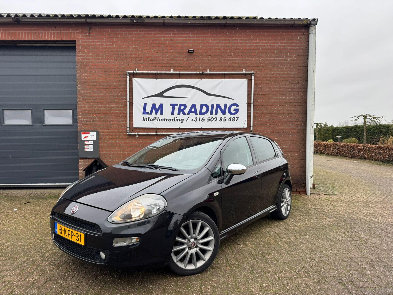 Fiat Punto Evo - 0.9 TwinAir Sport CLIMA LMV-17 5-DEURS 6-BAK NET BINNEN! NAP! 2 SLEUTELS + BOEKJES - AutoWereld.nl
