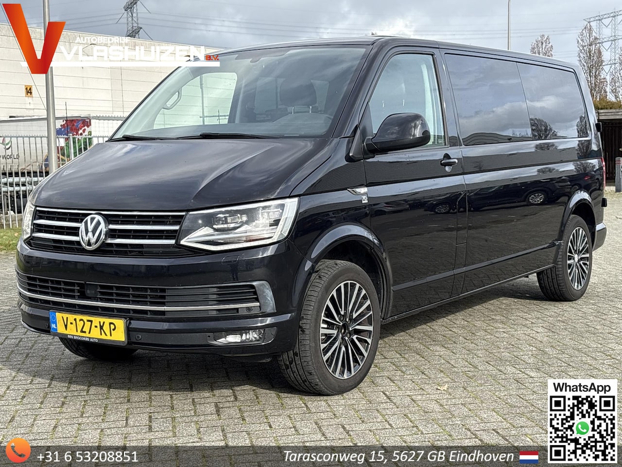 Volkswagen Transporter - 2.0 TDI L2H1 Dubbel Cabine 4Motion Highline | € 16.850,- NETTO! | DSG | Leder | Stoelverwa - AutoWereld.nl