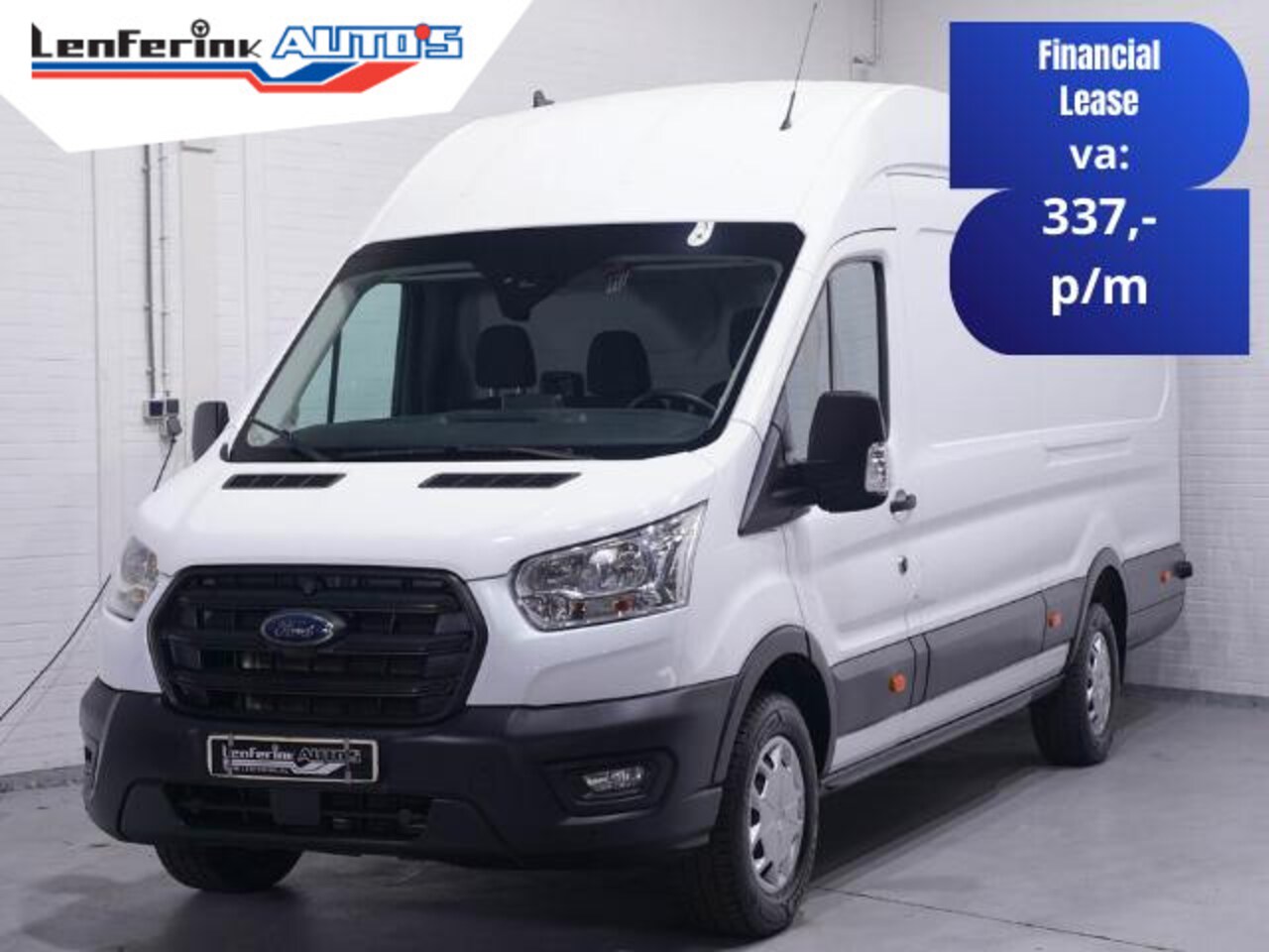 Ford Transit - 2.0 TDCI 130 pk L4H3 Navi, Camera 270 Graden Deuren, Laadruimte Pakket, Cruise Control, PD - AutoWereld.nl