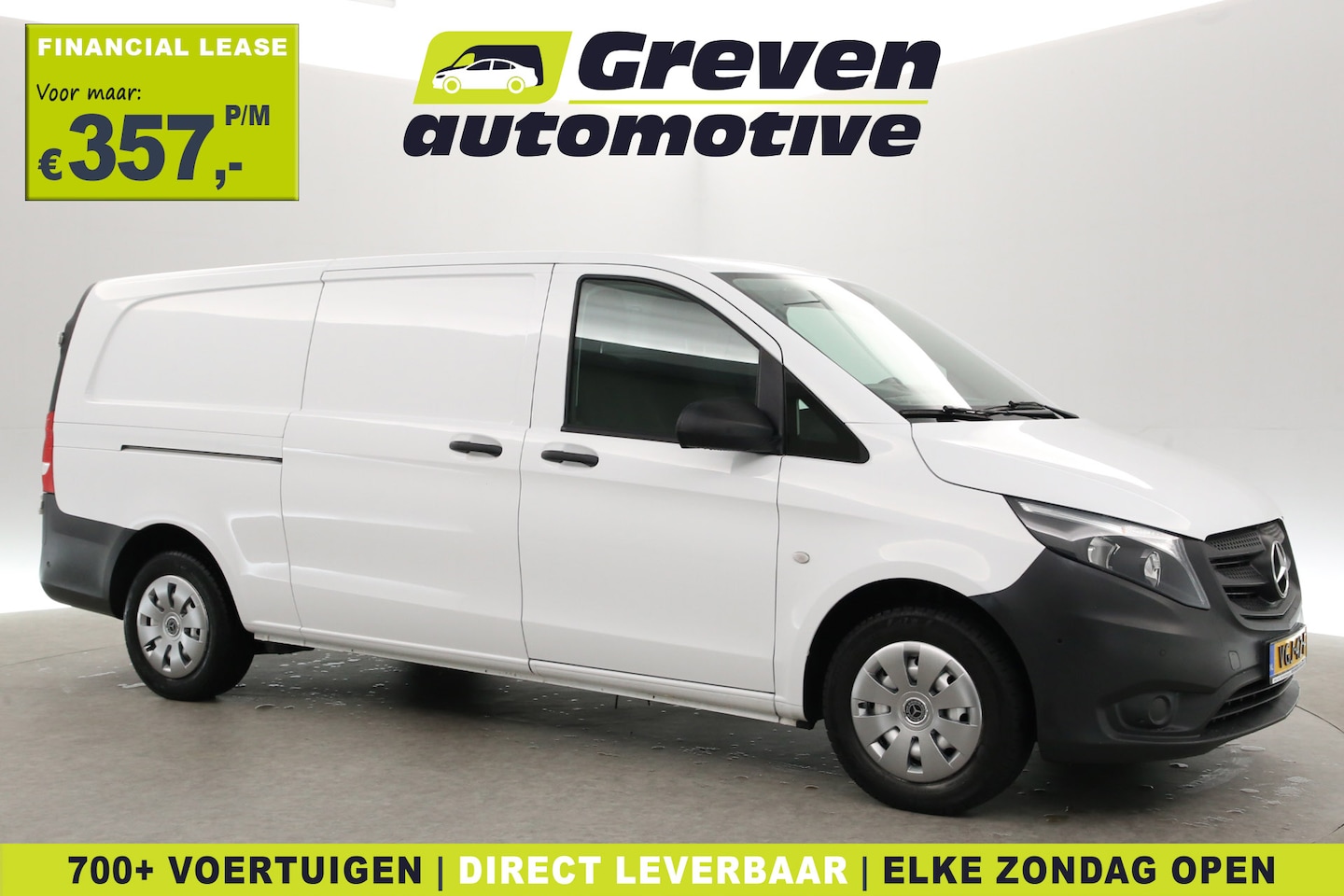 Mercedes-Benz Vito - 116 CDI Extra Lang | 164PK | Marge |  Airco | Cruise | Camera | Navi | Trekh. | Parkeersen - AutoWereld.nl