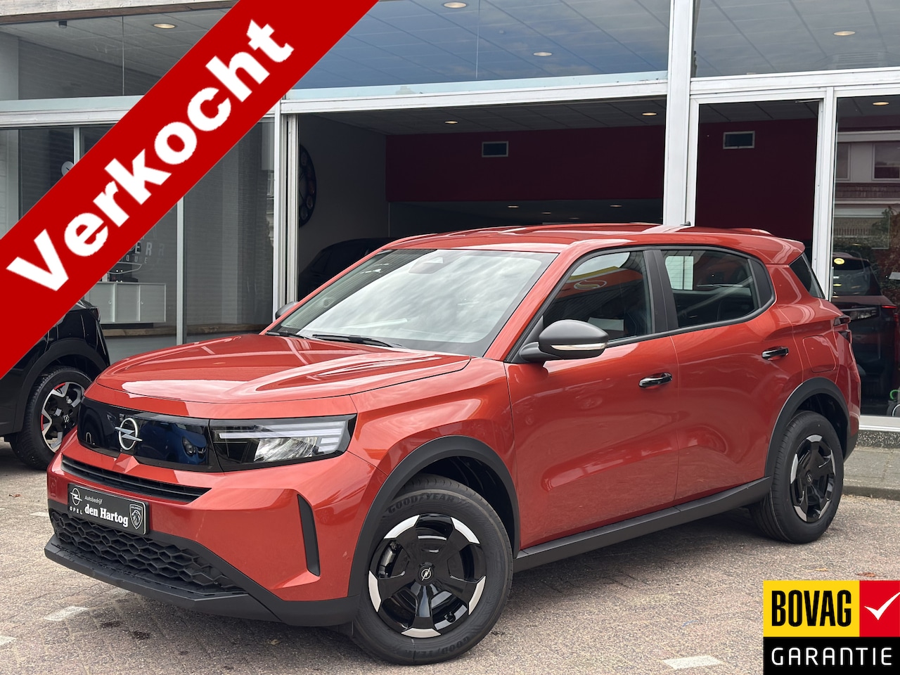 Opel Frontera - 1.2 Turbo Hybrid Edition 145PK Automaat / Stoel stuur verwarming / Navi+camera / ECC. - AutoWereld.nl