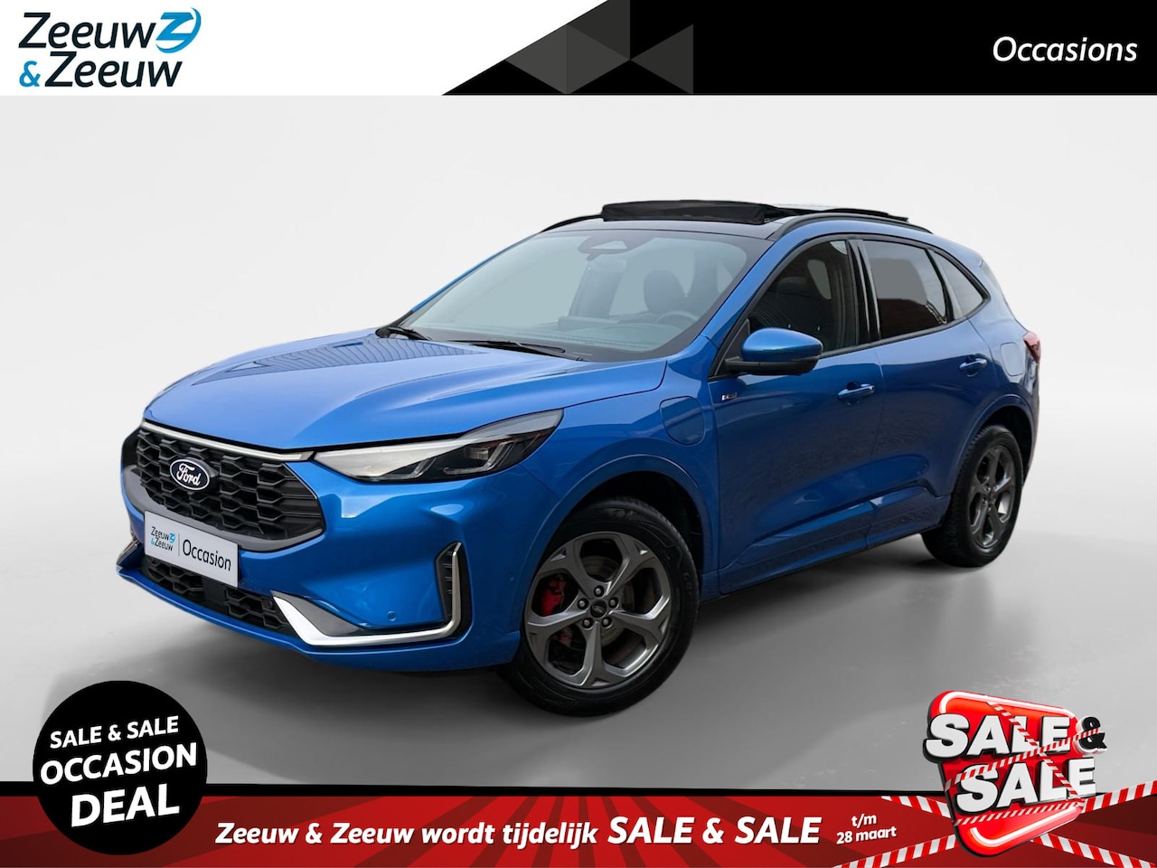 Ford Kuga - 2.5 PHEV ST-Line X | Winterpack | Panorama Dak | Elec Trekhaak | Technology Pack | Matrix - AutoWereld.nl