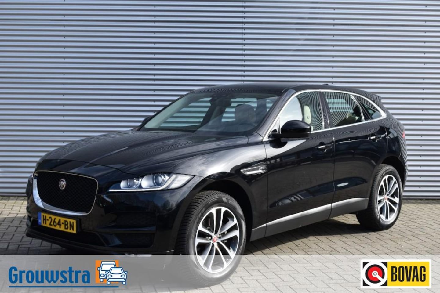 Jaguar F-Pace - 2.0T AWD PRESTIGE / LEDER + STOEL VERW. / P.CAM / ALL SEASON - AutoWereld.nl
