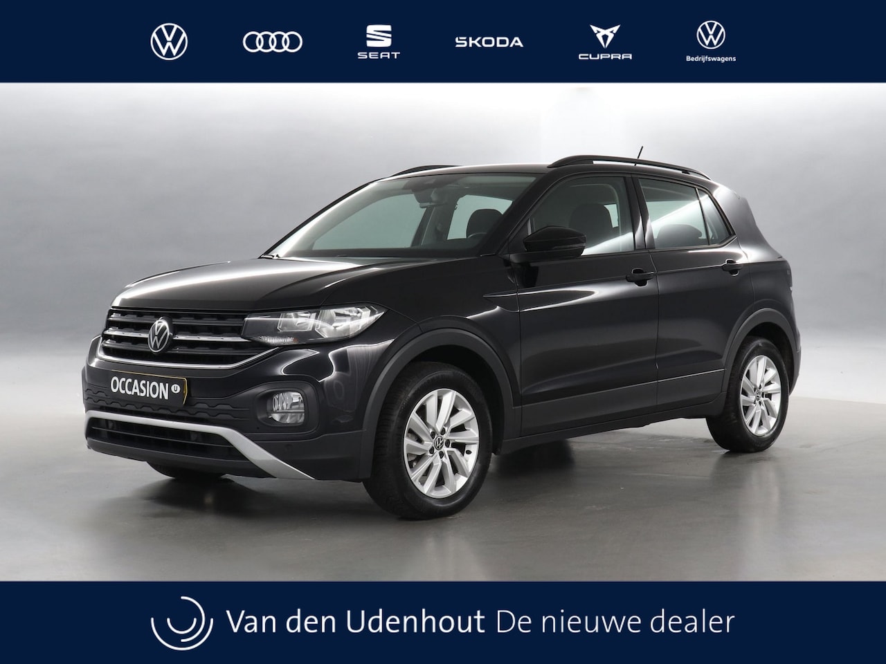 Volkswagen T-Cross - 1.0 TSI 95pk Life Business / Navigatie / Parkeersensoren / Band RV vervangen! - AutoWereld.nl