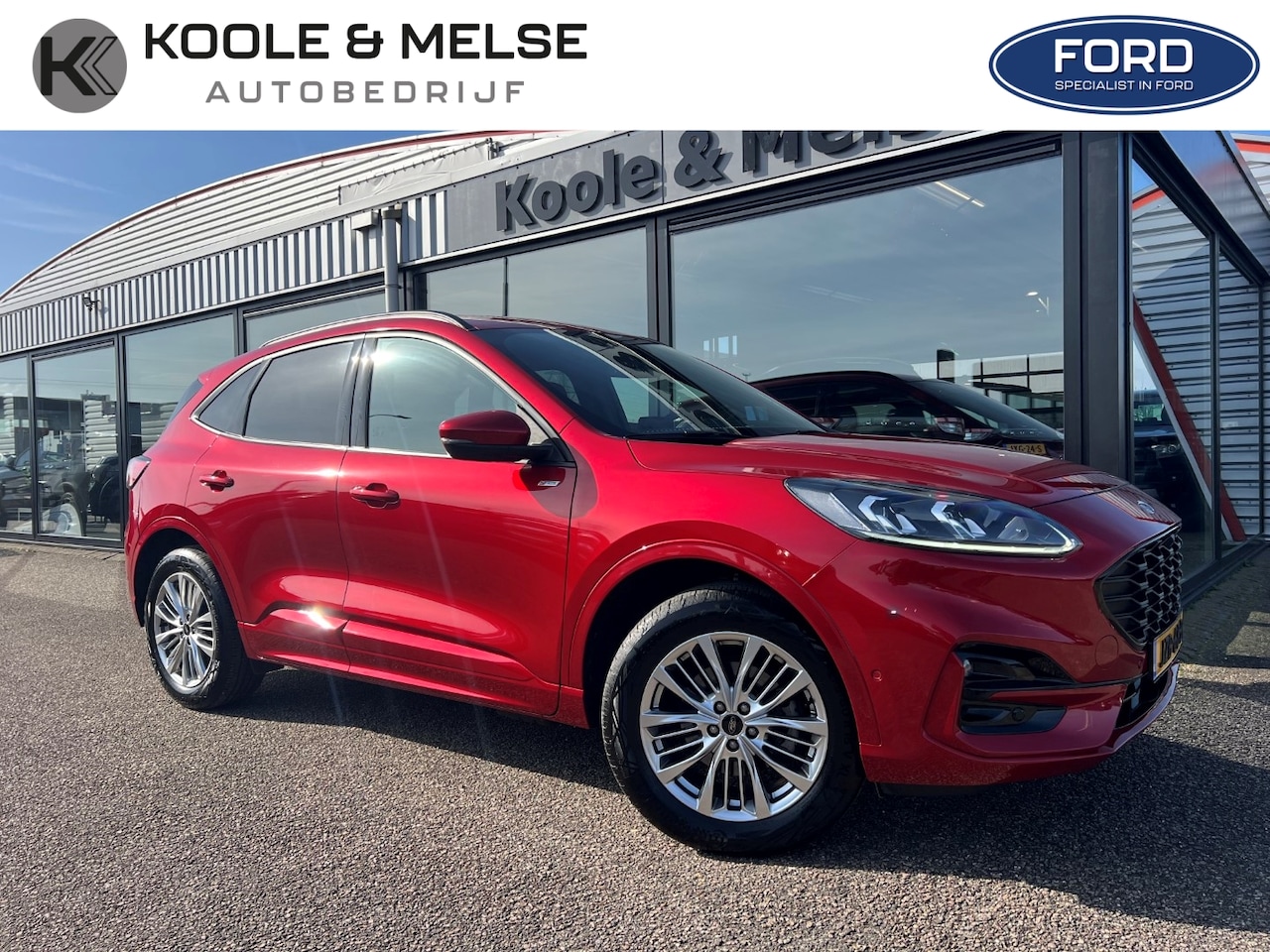 Ford Kuga - 2.5 PHEV e-CVT 225pk ST-Line , trekhaak , adaptive CC , Winterpack , - AutoWereld.nl