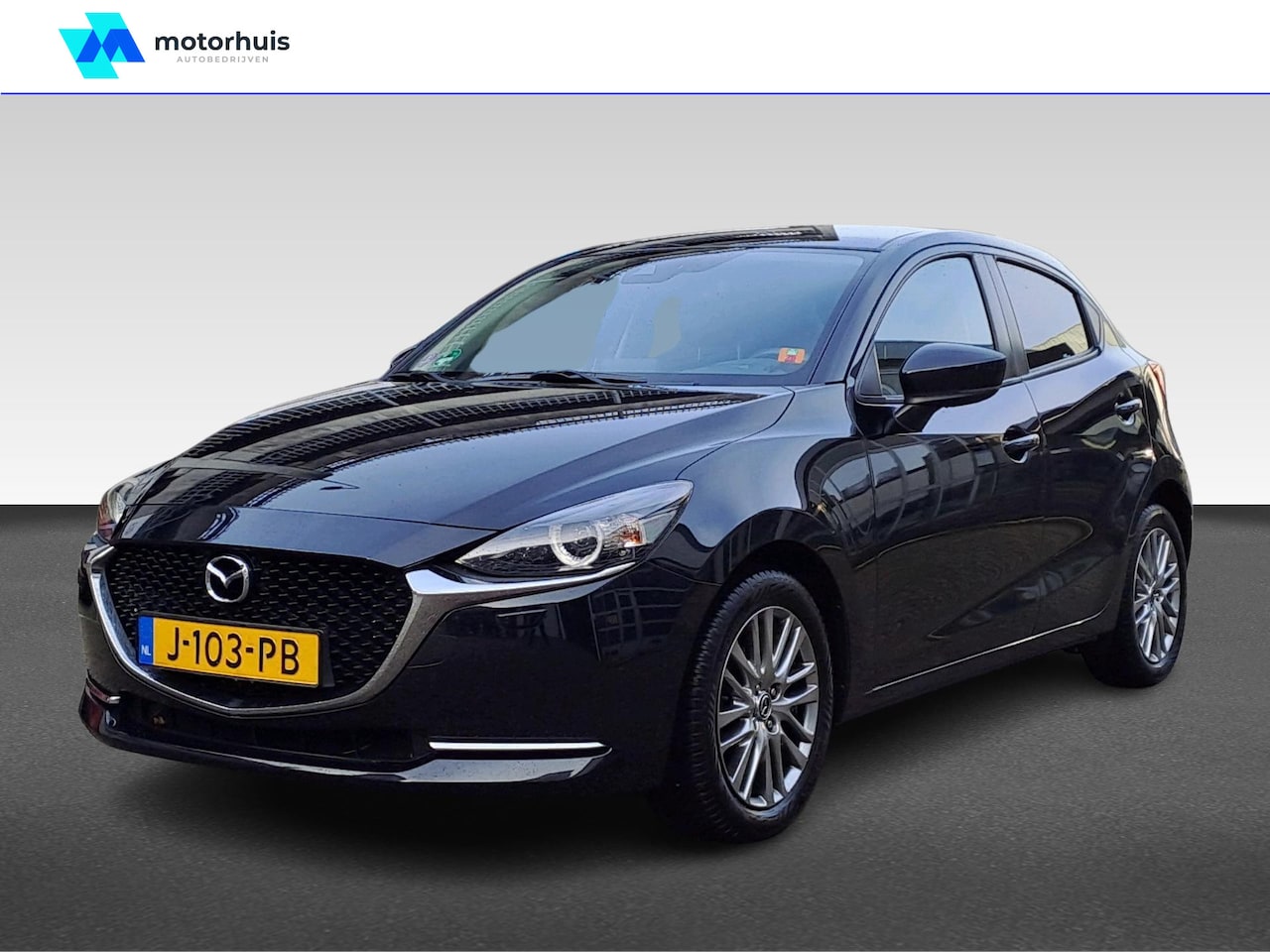 Mazda 2 - 1.5 SKYACTIV-G 90PK LUXURY NAVI CAMERA HUD LED ECC NAP MANUAL - AutoWereld.nl