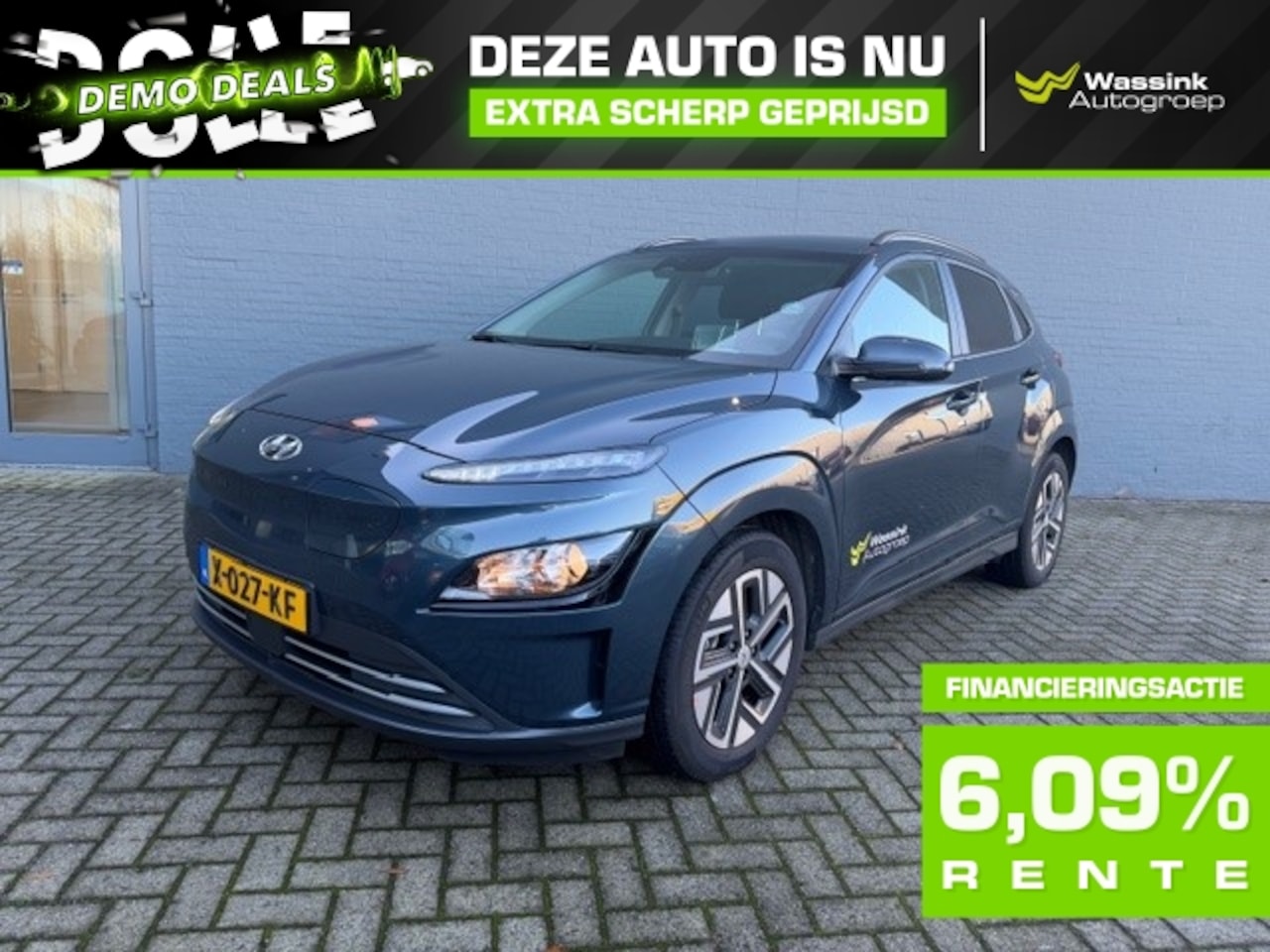 Hyundai Kona Electric - DEMO DEAL | EV I 204pk 64 kWh Fashion | Head-up Display | Navi | Apple Carplay & Android A - AutoWereld.nl