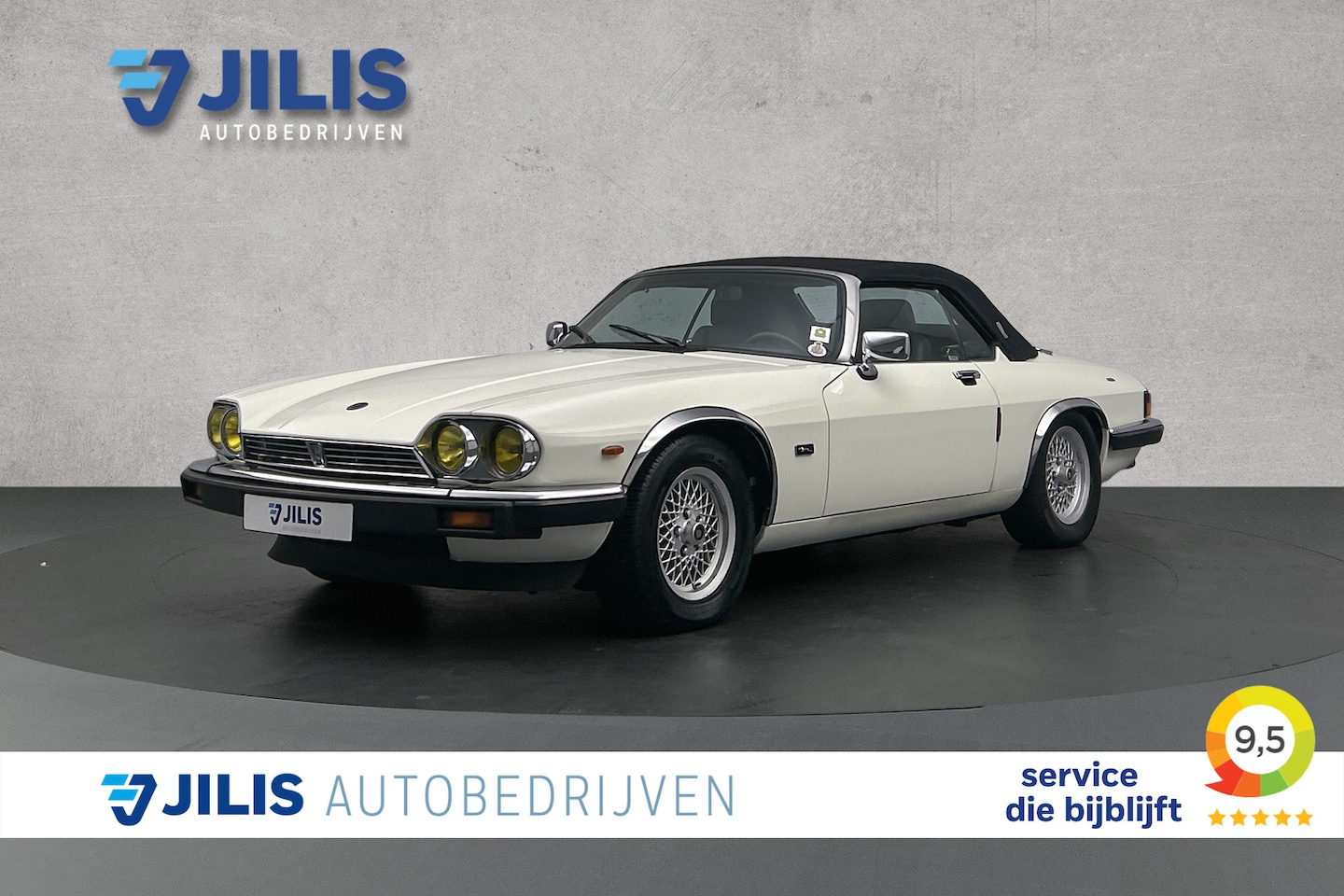 Jaguar XJS - 5.3 V12 Convertible | Lederen bekleding | Stoelverwarming | Elektrische lendensteunen | Cr - AutoWereld.nl