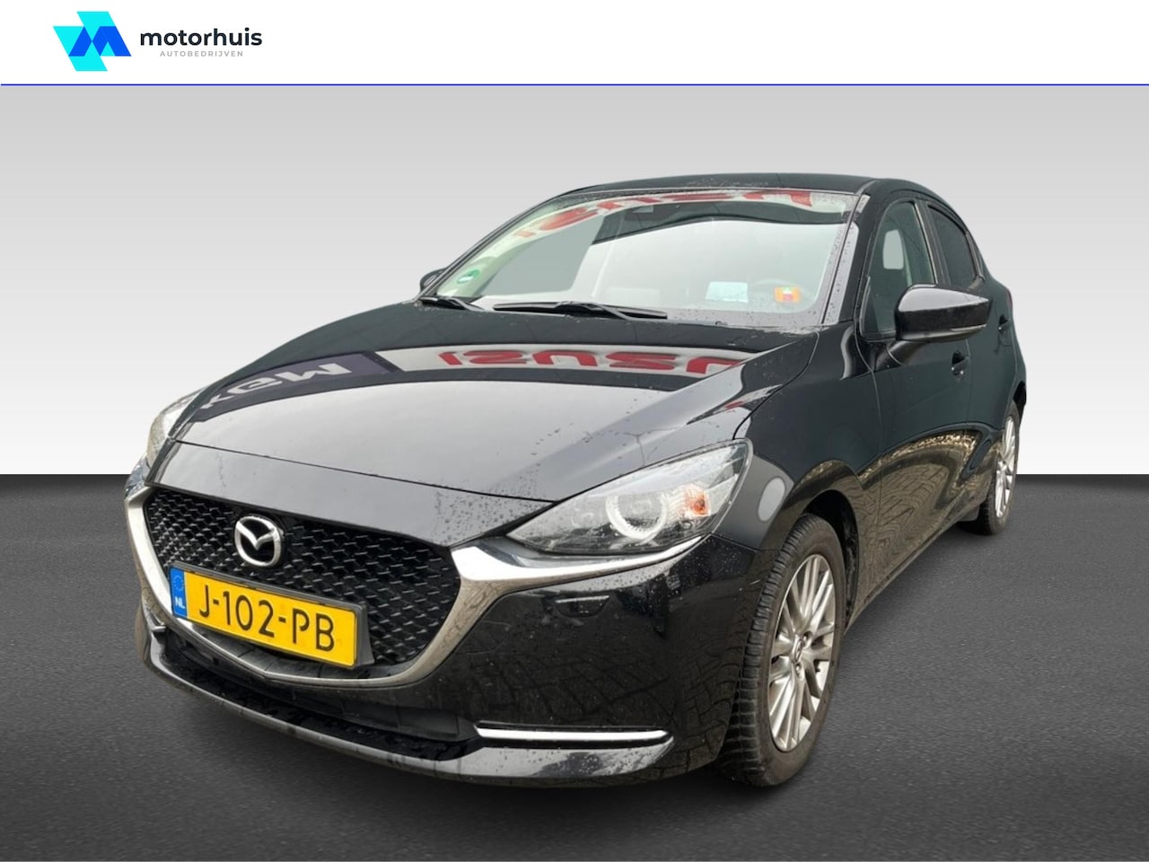 Mazda 2 - 1.5 SKYACTIV-G 90PK Luxury | Stoel + Stuurverwarming | Navi | Camera | Hud | Led | MANUAL - AutoWereld.nl