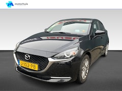 Mazda 2 - 2 1.5 SKYACTIV-G 90PK Luxury | Stoel + Stuurverwarming | Navi | Camera | Hud | Led | MANUA