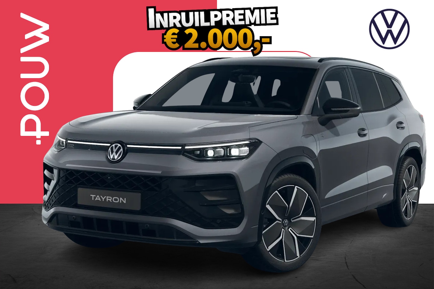 Volkswagen Tayron - 1.5 eHybrid 204pk R-Line Edition | Black Style Pakket | Panoramadak - AutoWereld.nl