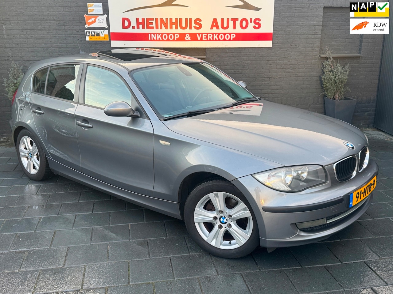 BMW 1-serie - 116i Schuifdak|Klima|Cruise|APK nieuw - AutoWereld.nl