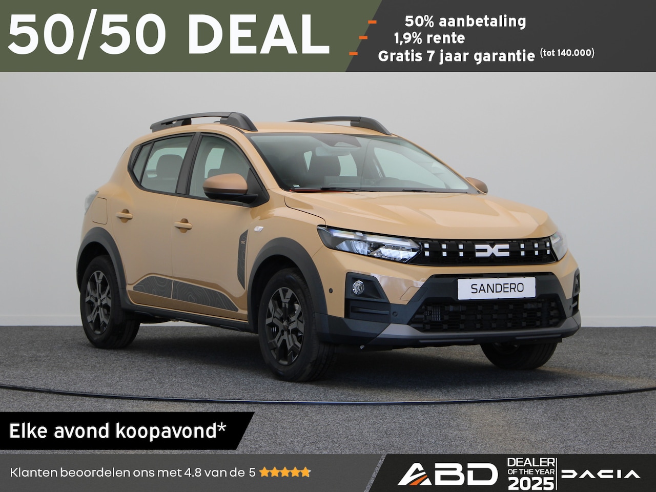 Dacia Sandero Stepway - Limited Edition TCe 110 | Achteruitrijcamera | Cruise Control en snelheidsbegrenzer | Daci - AutoWereld.nl