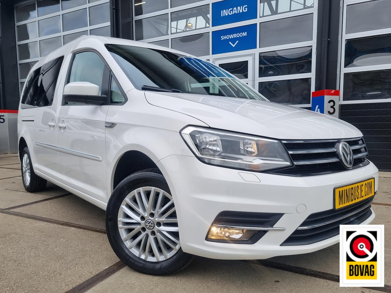 Volkswagen Caddy Maxi - 1.4 TSI Highline DSG-Aut. ALCANTARA / AIRCO ECC / CRUISE / PDC - AutoWereld.nl