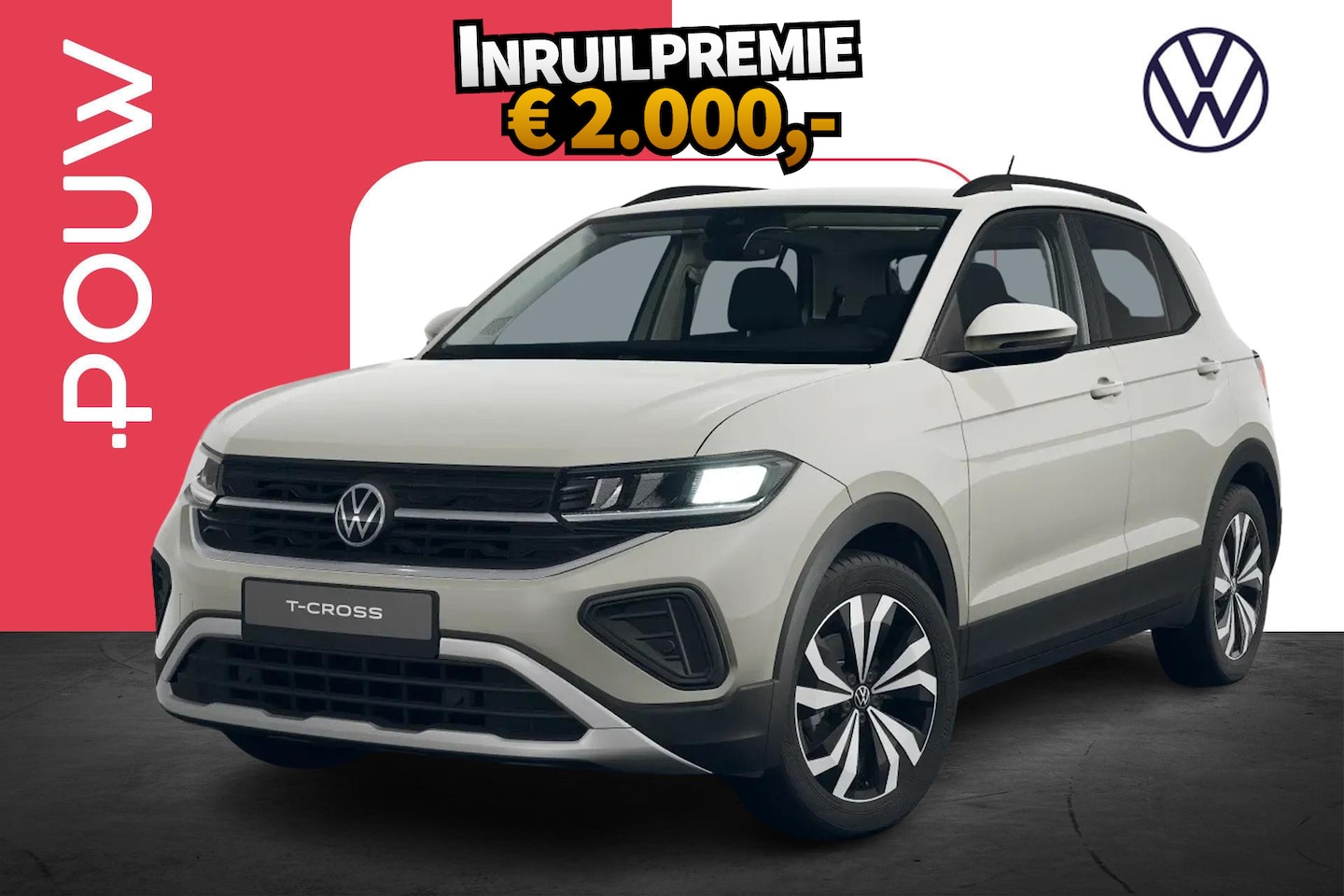 Volkswagen T-Cross - 1.0 TSI 116pk DSG Life Edition | Parkeersensoren | 17" Velgen - AutoWereld.nl