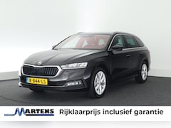 Skoda Octavia Combi - 1.0 e-TSI 110pk DSG Business Edition Plus Leder Stoelverwarming V+A Keyless Virtual Cockpi