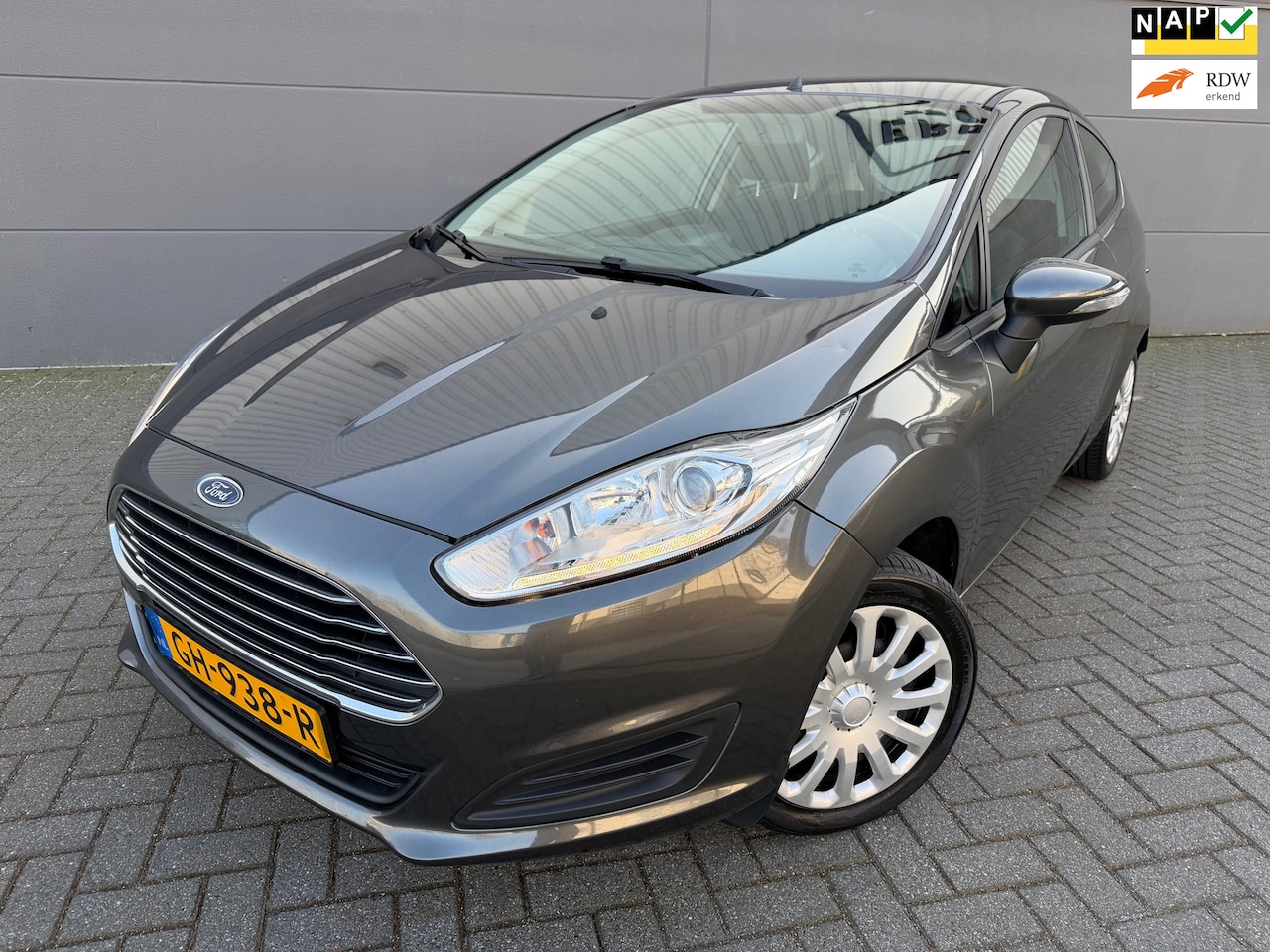 Ford Fiesta - 1.0 EcoBoost Style*Automaat*NAVI*Airco*APK*NAP*Elkt-Ramen*USB-AUX - AutoWereld.nl