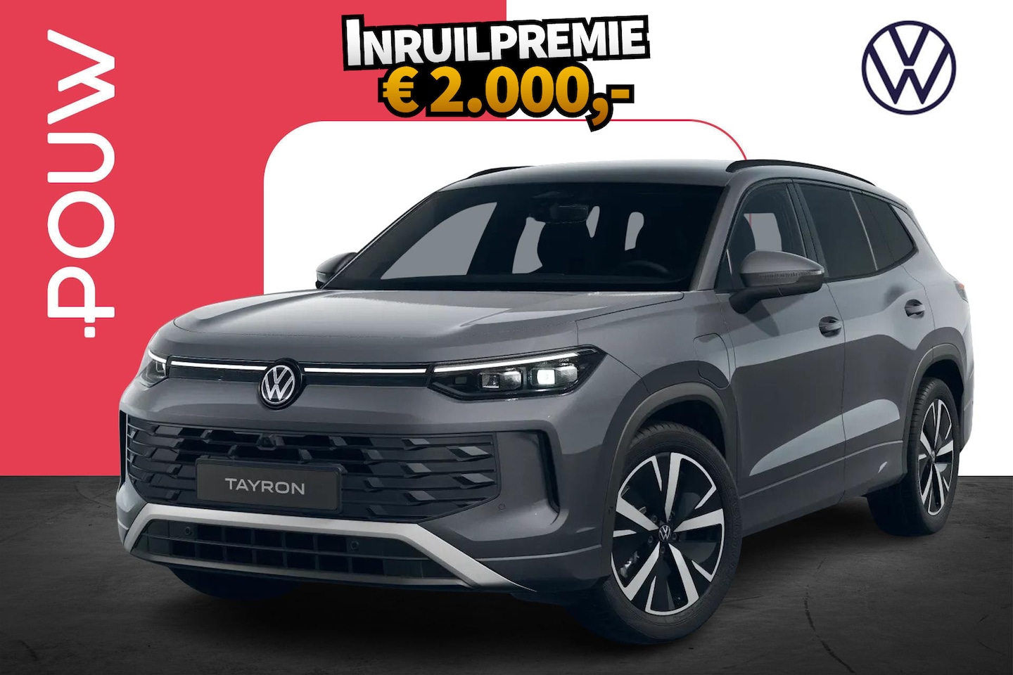 Volkswagen Tayron - 1.5 eHybrid 204pk Life Edition | Design Pakket | 19" Velgen - AutoWereld.nl