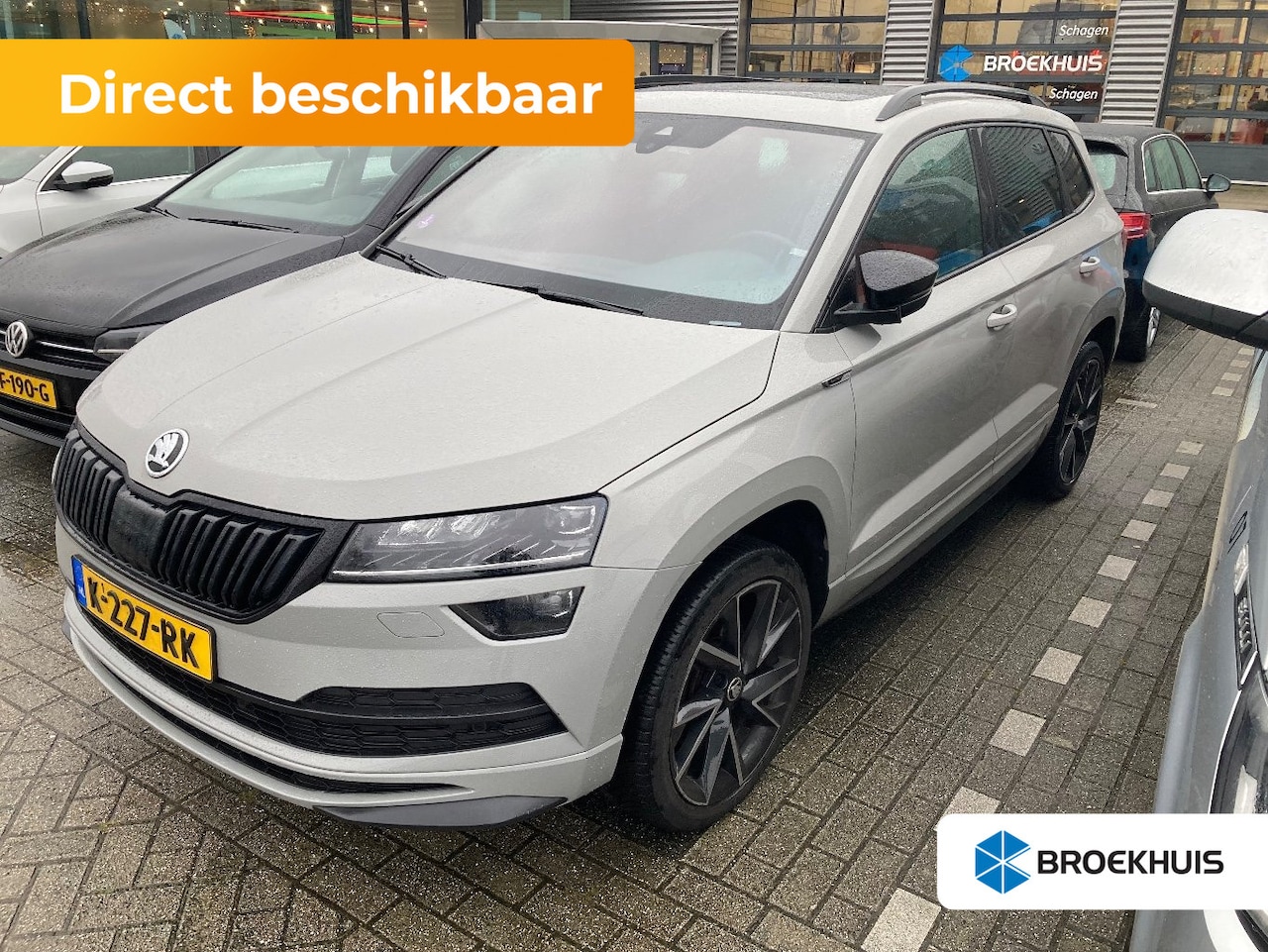 Skoda Karoq - 1.5 TSI 150 pk ACT Sportline Business 7-DSG | Elektrische Panoramadak | Canton audio | Voo - AutoWereld.nl