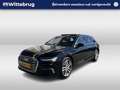 Audi A6 Avant - 55 TFSI quattro Design / AUTOMAAT/ 340PK/ V6/ PANO LEER/ TREKHAAK/ DIGITAL DASH/ 360 CAMER