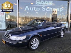 Saab 900 Cabrio - 2.3 SE | Rijklaar | Leer Vaste trekhaak Mistlampen voor Blauwe kap