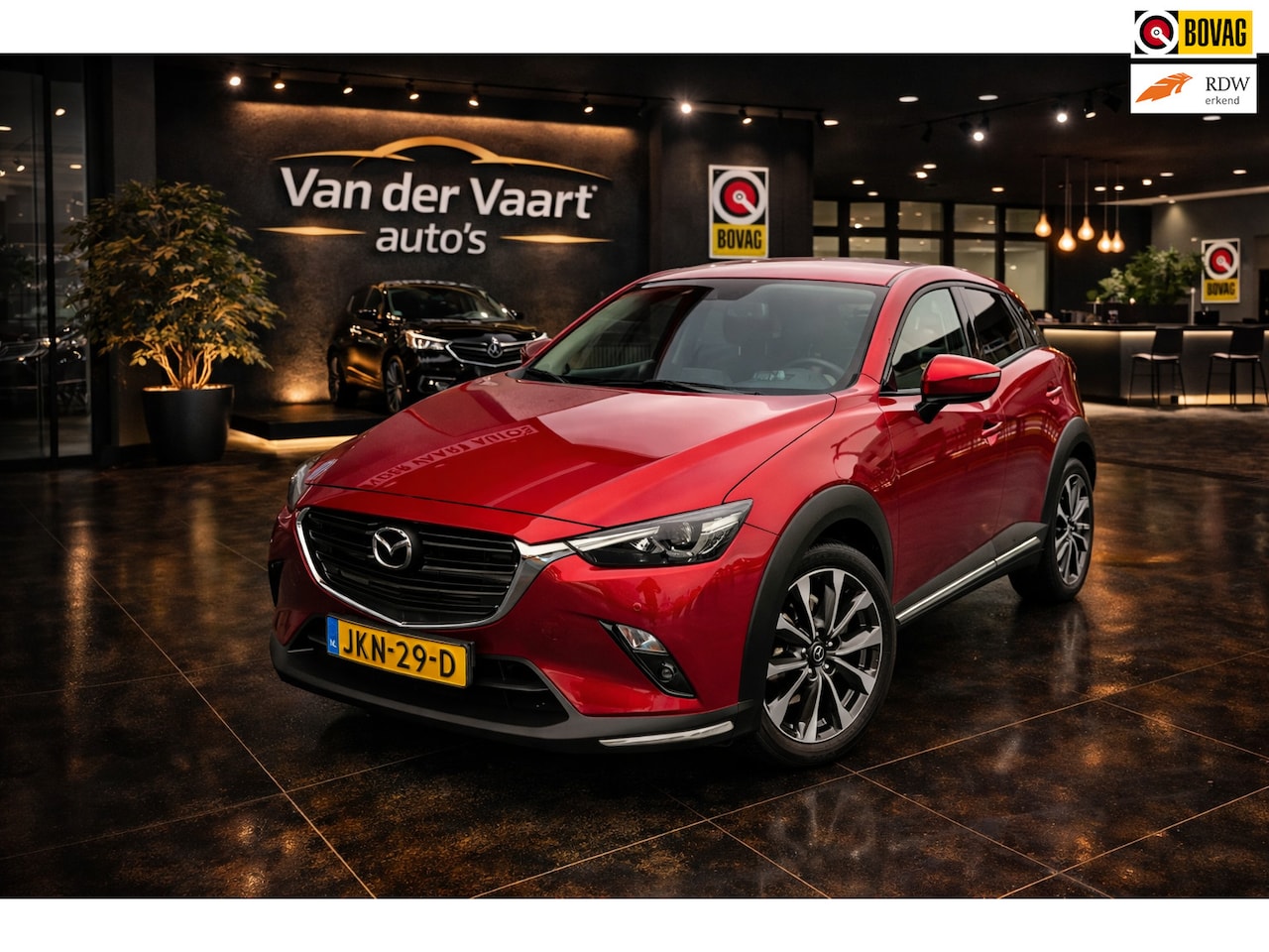 Mazda CX-3 - 2.0 SkyActiv-G SPORTLINE 120 AUTOMAAT NAVI CLIMA - AutoWereld.nl