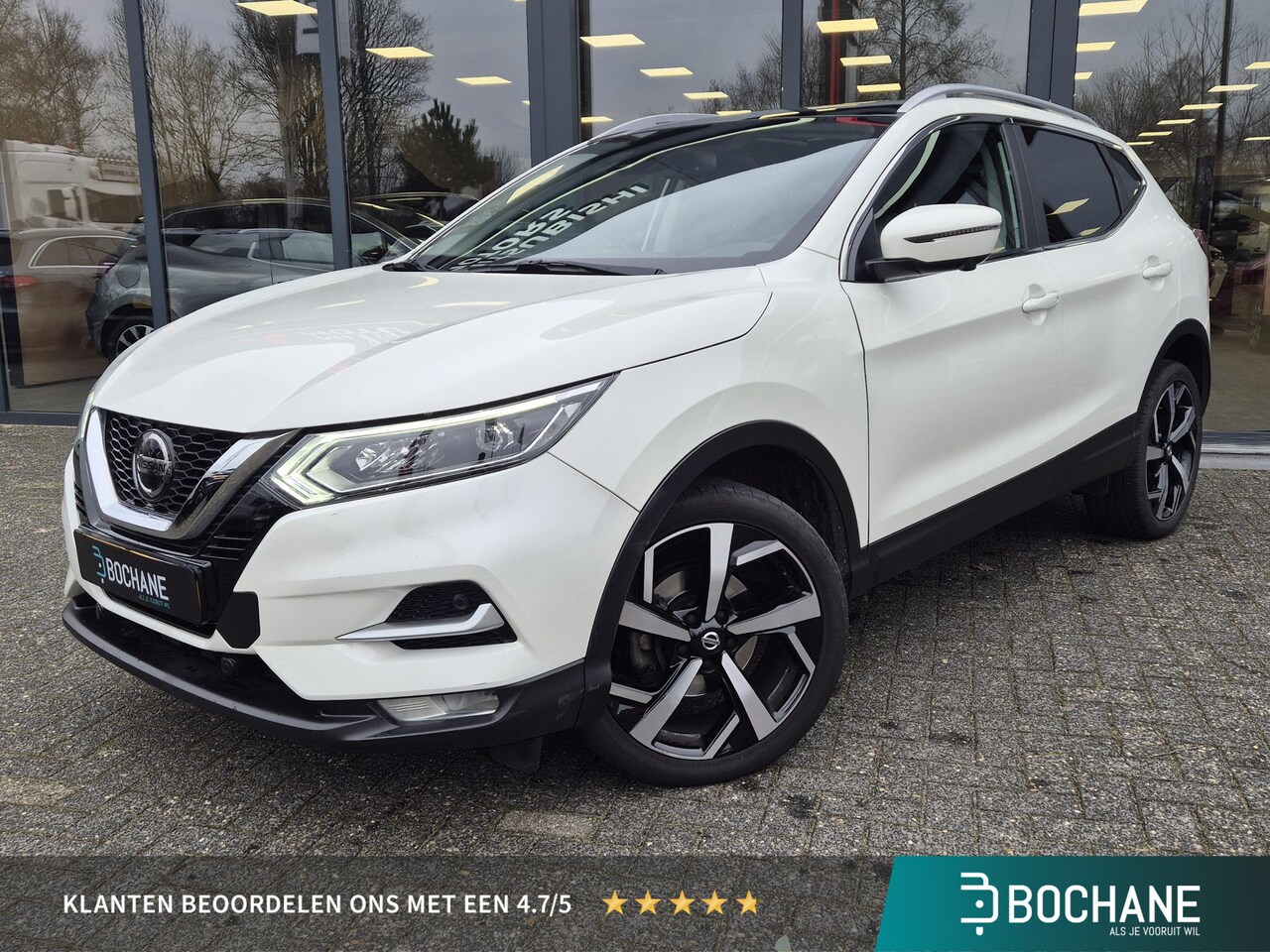 Nissan Qashqai - 1.3 DIG-T Premium Edition | 1e Eigenaar | Trekhaak | Panoramadak | Tekna | Automaat | - AutoWereld.nl