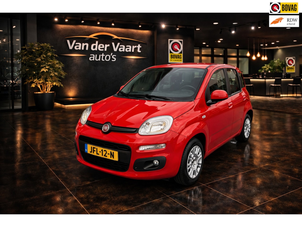 Fiat Panda - 1.2 LOUNGE AIRCO HOGE INSTAP - AutoWereld.nl