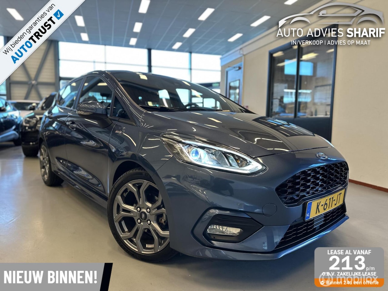 Ford Fiesta - 1.0 EcoBoost Hybrid ST-Line X 1.0 EcoBoost Hybrid ST-Line X - AutoWereld.nl