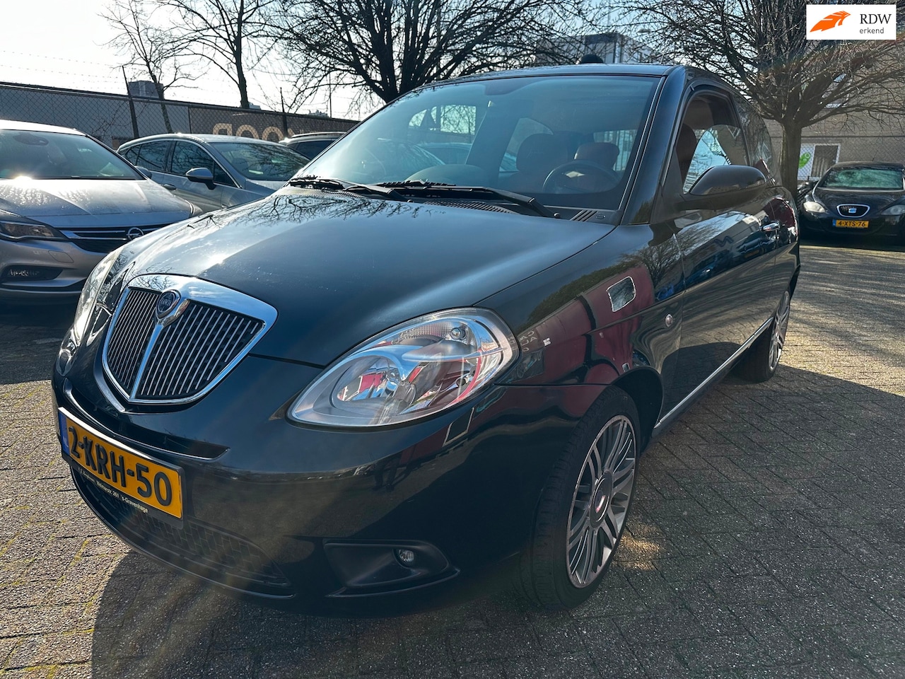 Lancia Y(psilon) - Ypsilon 1.4-16V Platino, Automaat,leer , opendak - AutoWereld.nl