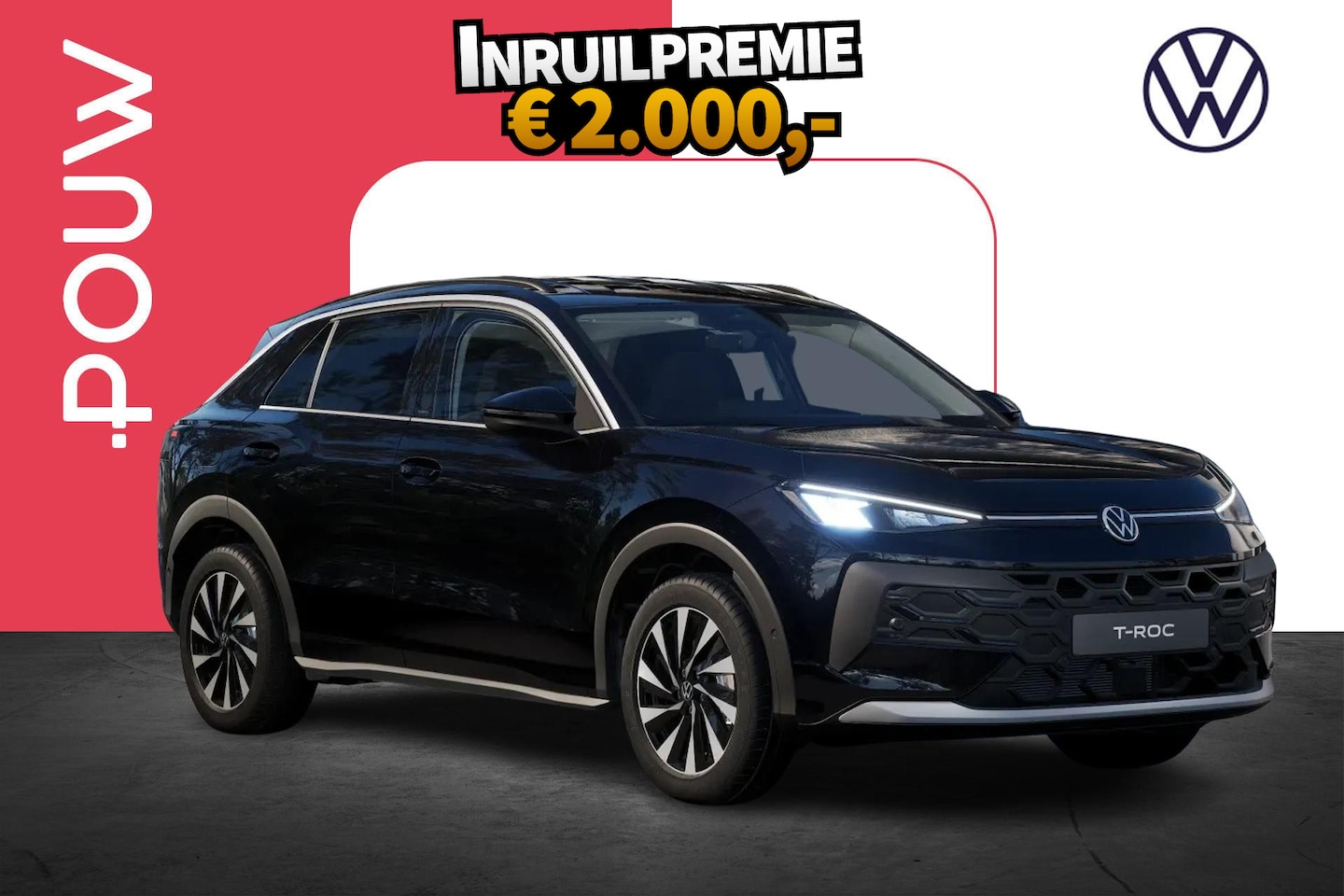 Volkswagen T-Roc - 1.5 eTsi 116pk Life First Edition | Comfort Pakket | Trekhaak Wegklapbaar - AutoWereld.nl