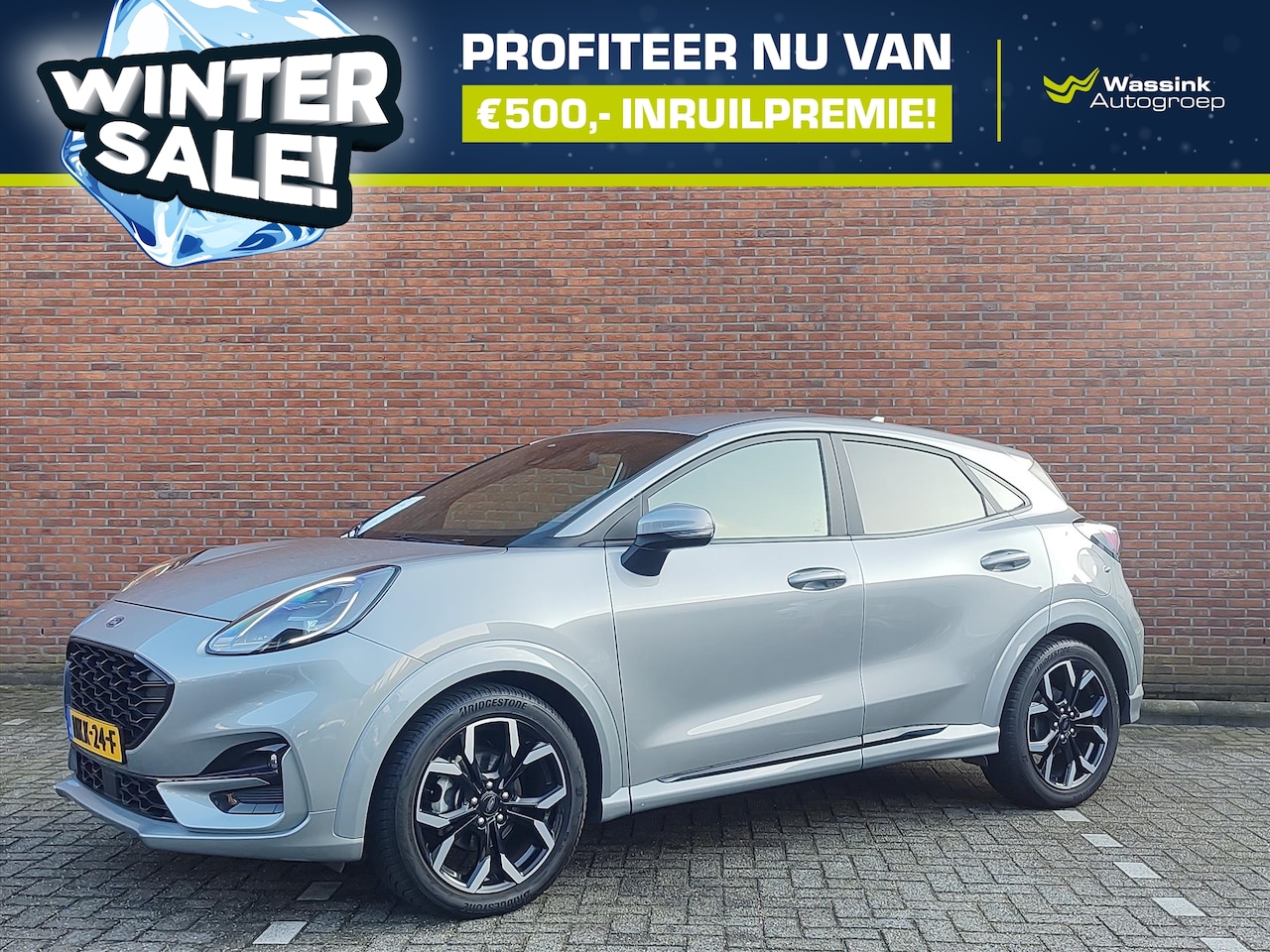 Ford Puma - 1.0i Eco Hybrid 125pk Automaat ST-Line | WINTERSALE I 18'' velgen | B&O Audio| Navigatie | - AutoWereld.nl