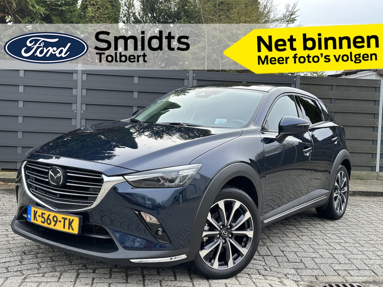 Mazda CX-3 - 2.0 122PK SkyActiv-G 121 Luxury | 1ste eigenaar & Dealeronderhouden | Afn. Trekhaak | Head - AutoWereld.nl