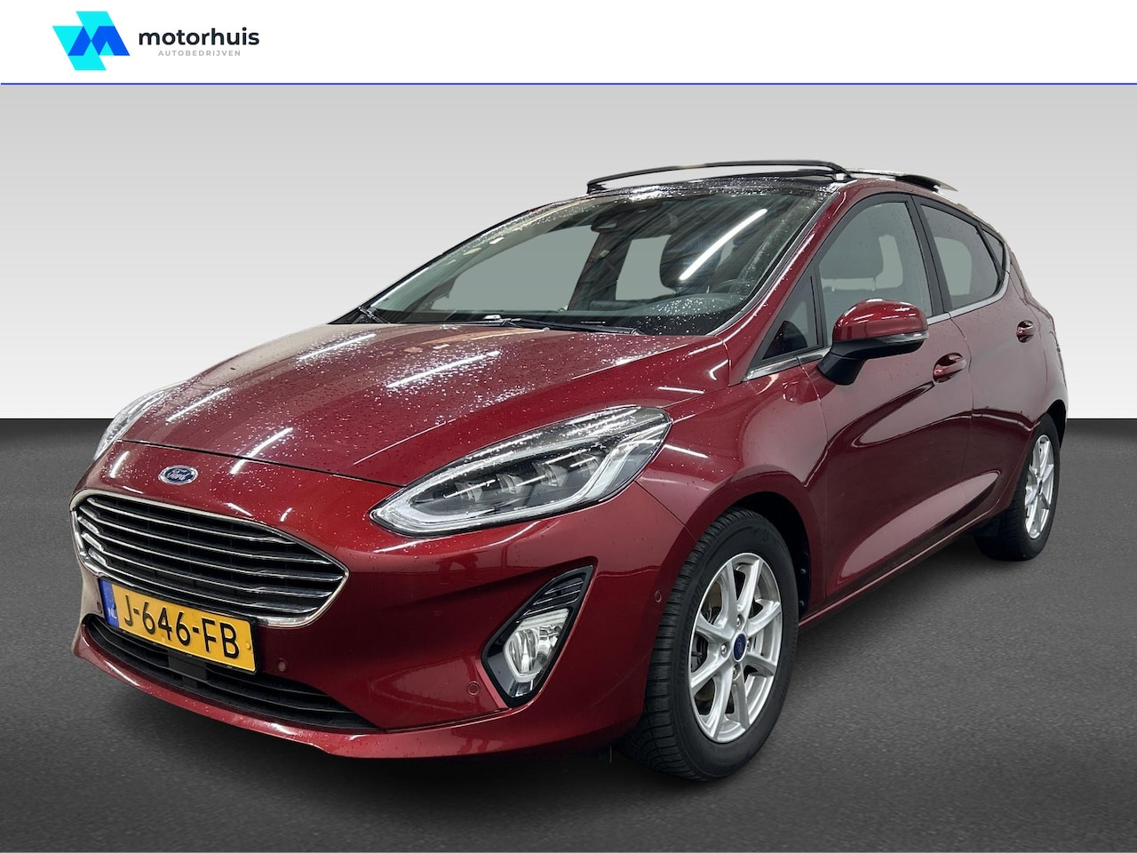 Ford Fiesta - 1.0 EcoBoost 125PK AUTOMAAT 5DRS TITANIUM X NAVI TEL PDC SCHUIFDAK NAP AUTOMATIC - AutoWereld.nl