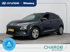 Hyundai Kona Electric - EV Premium 64 kWh | SoH 96% | Leer | Stoel + stuurverwarming | Head-up display | Navigatie