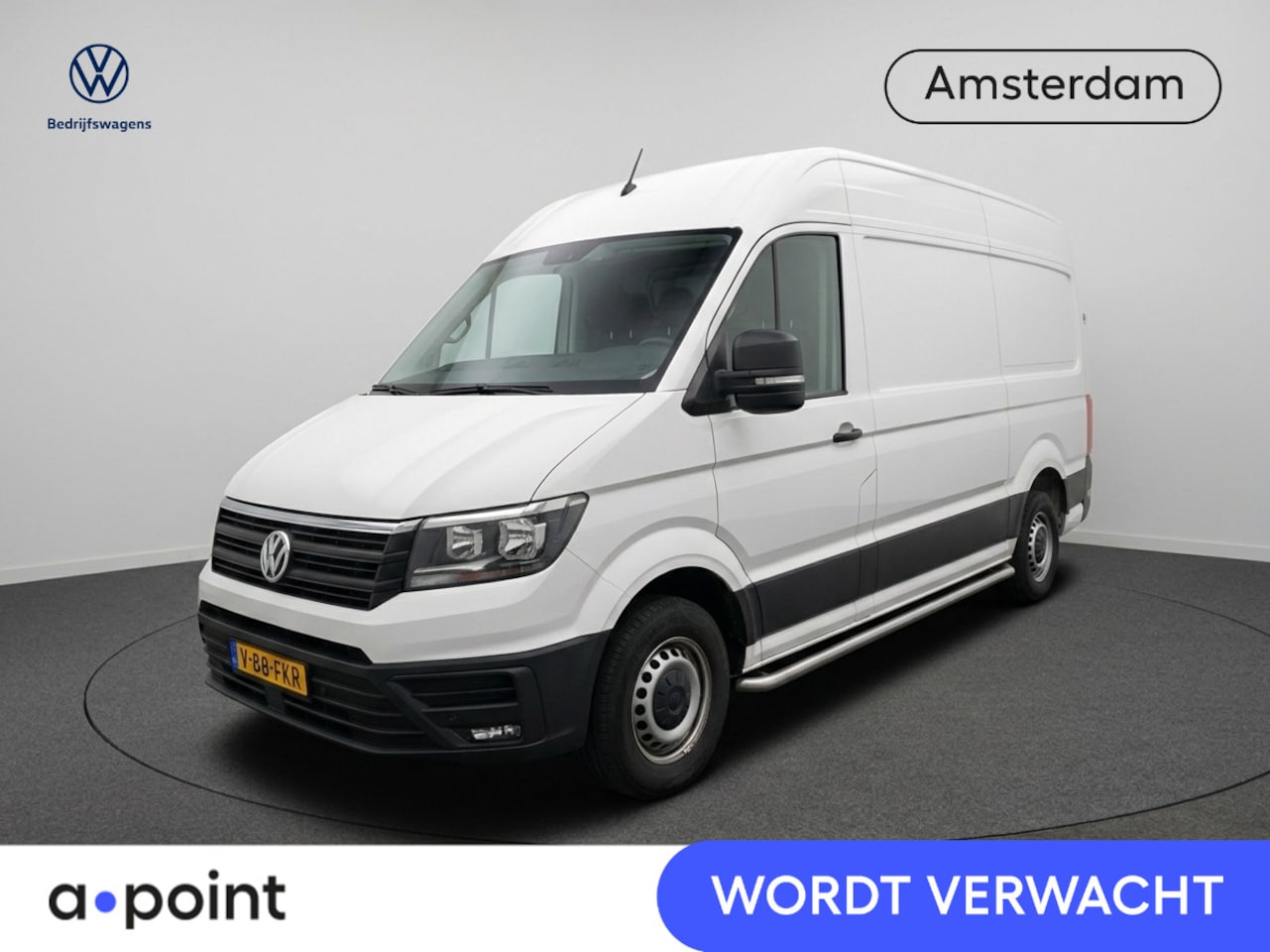 Volkswagen Crafter - 35 2.0 TDI L3H3 Comfortline EURO VI 140 pk Automaat | Verlengde garantie | Navigatie | Tre - AutoWereld.nl
