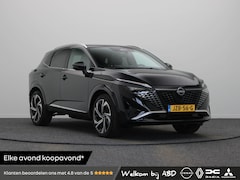 Nissan Qashqai - 1.3 MHEV Xtronic Tekna Plus | Lederen bekleding | Elektrisch verstelbare voorstoelen | Sto