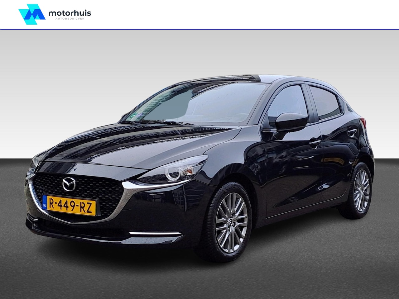 Mazda 2 - 1.5 SKYACTIV-G 90PK LUXURY NAVI CAMERA HUD LED ECC NAP MANUAL - AutoWereld.nl