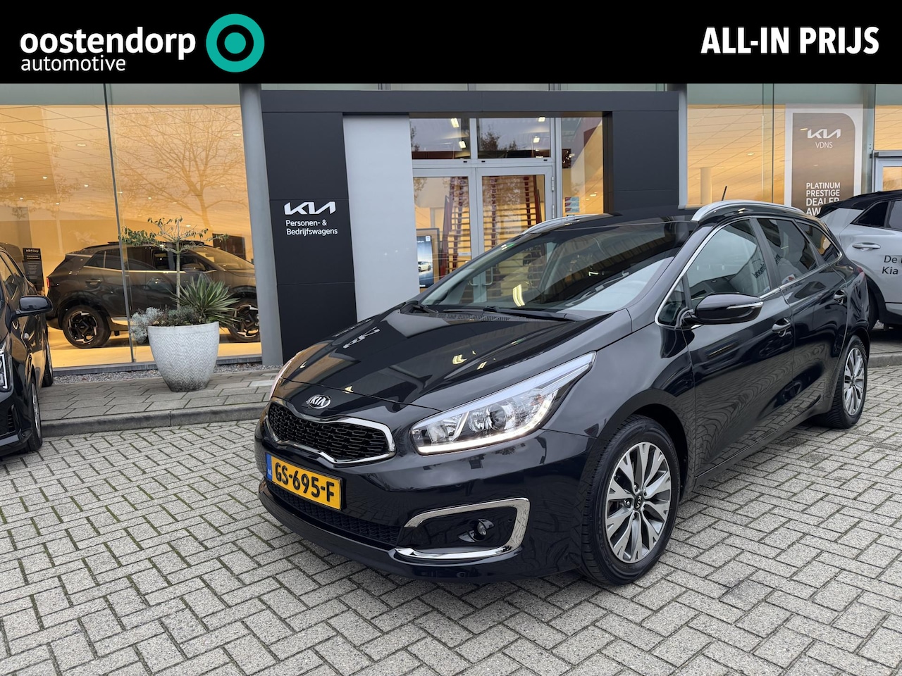 Kia Cee'd Sportswagon - 1.6 GDI DynamicLine Automaat voor info Frank Eijsbouts 0492-588958 - AutoWereld.nl