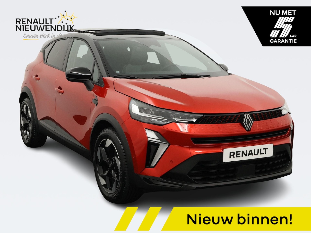 Renault Captur - 1.8 E-Tech full hybrid 160 techno / PANORAMADAK / HARMAN KARDON / PARKEERSENSOREN + CAMERA - AutoWereld.nl